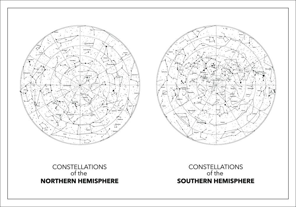 Hemispheres Αφίσα