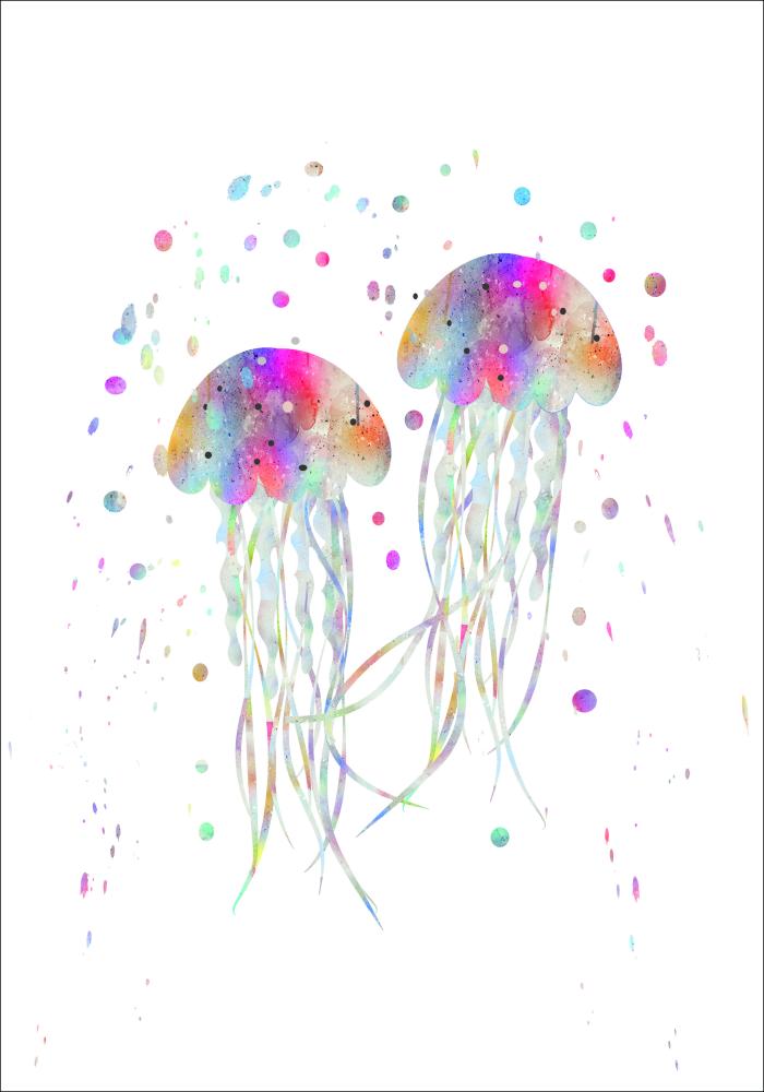 Jellyfishes stingers Αφίσα