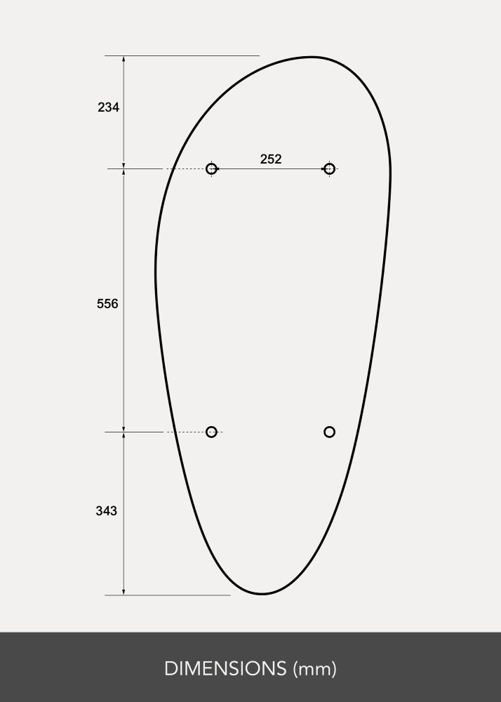 Καθρέφτης Balance 50x113 cm - Selected By BGA