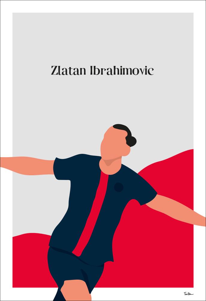 Zlatan Ibrahimovic Αφίσα