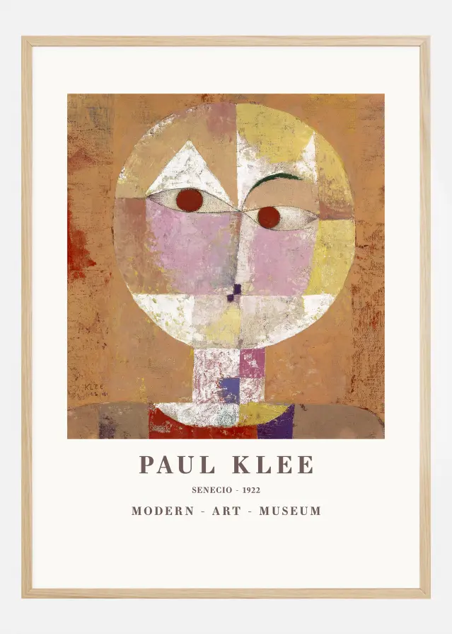 Paul Klee - Senecio Baldgreis 1922 Αφίσα