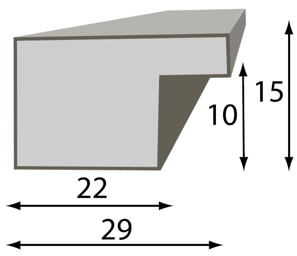 Πλαίσιο Εξαιρετικός Ξυλόχρουν 10x15 cm