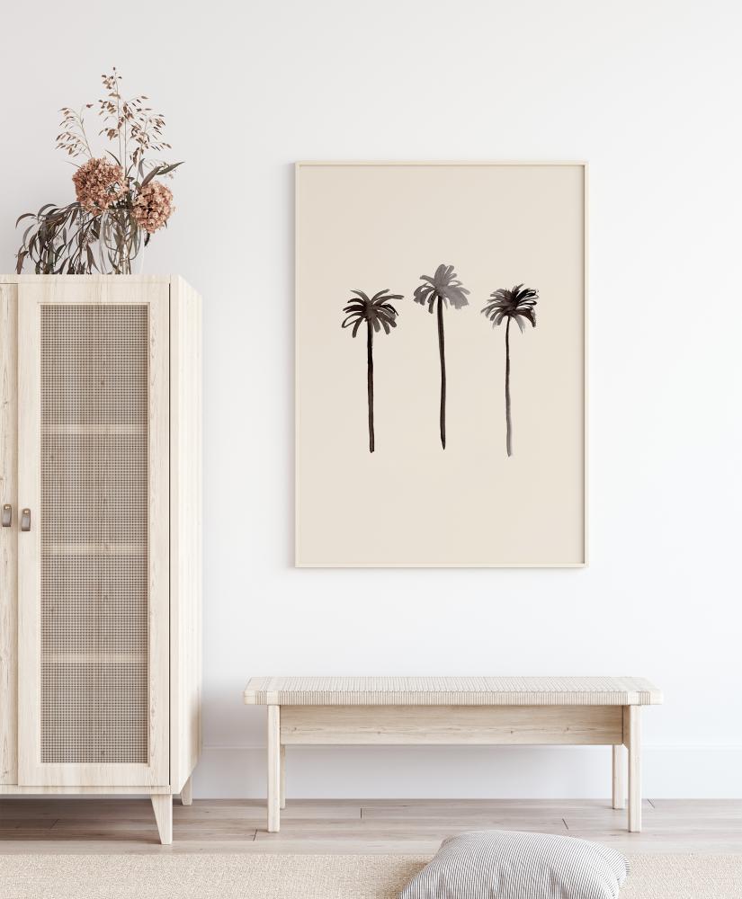 Palm Trees Ink Αφίσα