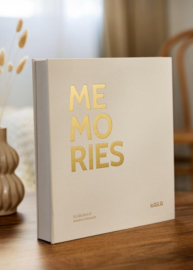 KAILA φωτογραφικό άλμπουμ Memories Cream - 600 εικόνες σε 10x15 cm