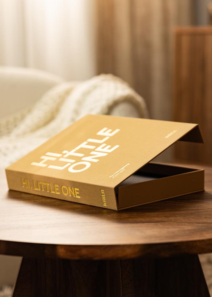 KAILA HI LITTLE ONE Manilla - Coffee Table Photo Album (60 Μαύρες σελίδες)