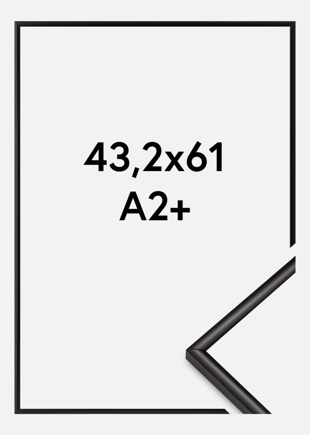 Πλαίσιο Scandi Ακρυλικό γυαλί Ματ Μαύρο 43,2x61 cm (A2+)