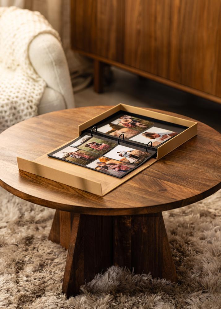 KAILA HI LITTLE ONE Manilla - Coffee Table Photo Album (60 Μαύρες σελίδες)