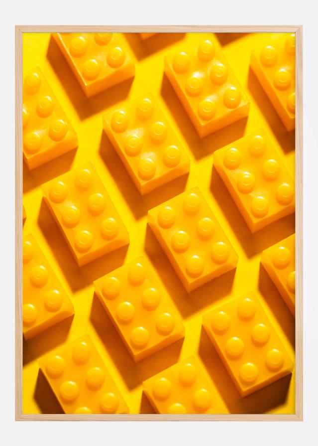 Yellow lego Αφίσα