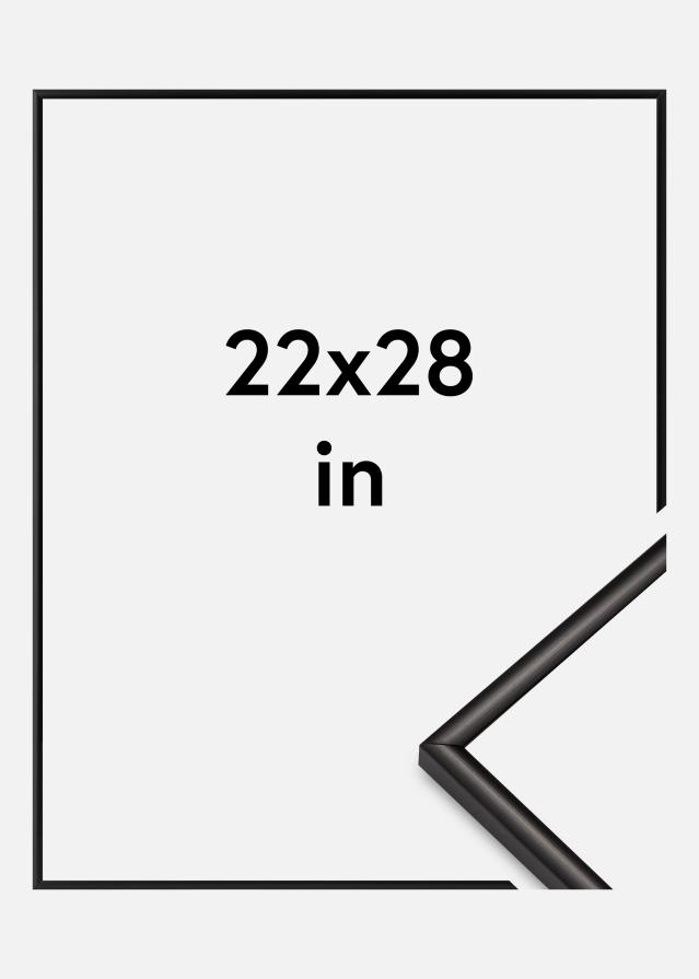 Πλαίσιο Scandi Ακρυλικό γυαλί Ματ Μαύρο 22x28 inches (55,88x71,12 cm)