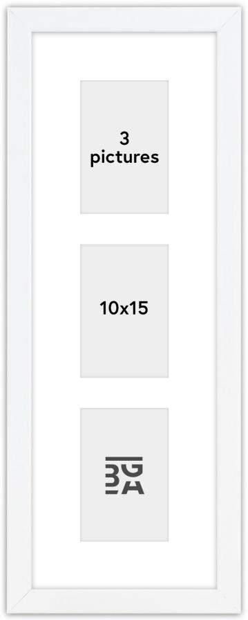 Edsbyn Κορνίζα κολάζ II Λευκό - 3 Εικόνες (10x15 cm)