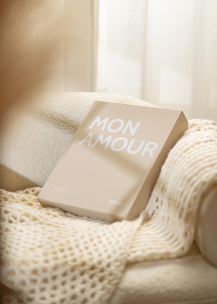 KAILA MON AMOUR - Coffee Table Photo Album (60 Μαύρες Σελίδες / 30 φύλλα)