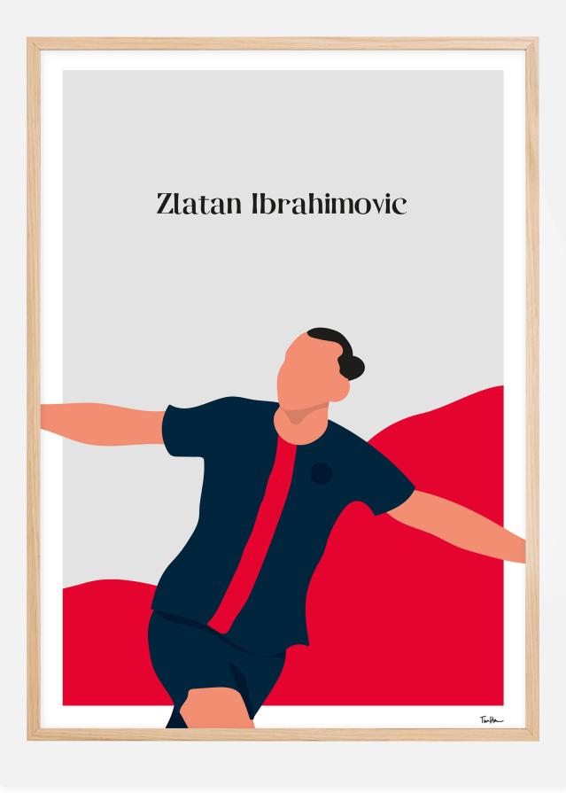 Zlatan Ibrahimovic Αφίσα